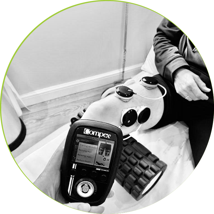 Compex muscle stimulation Compex muscle stimulation