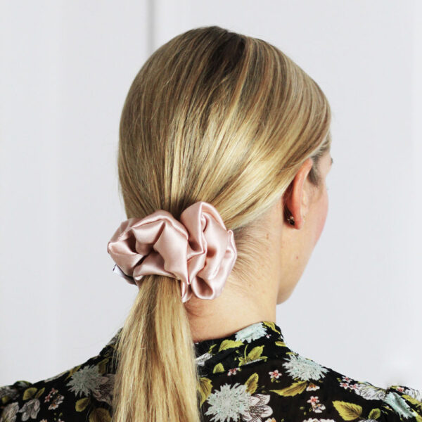 Monpure Style and Protect Silk Scrunchie Trio - Image 2